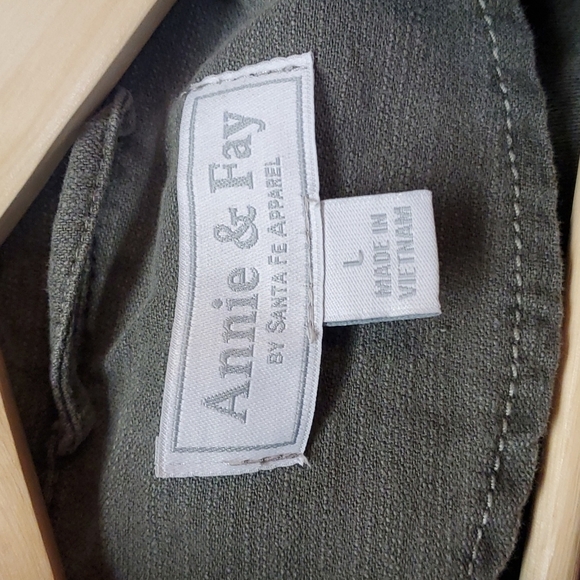 Annie & Fay Green Jacket - Size Large - Picture 10 of 15